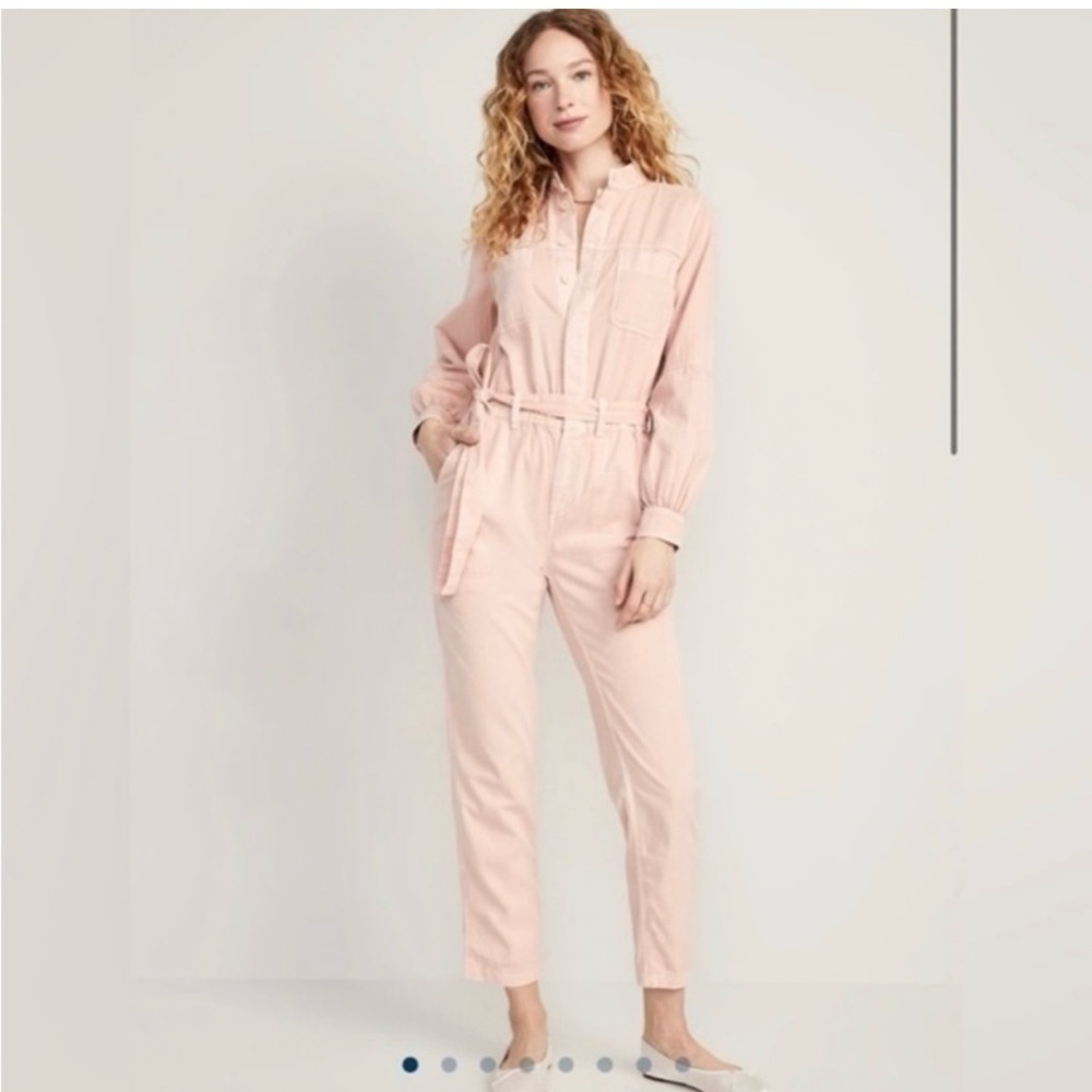 Old Navy Light Pink Jumpsuit